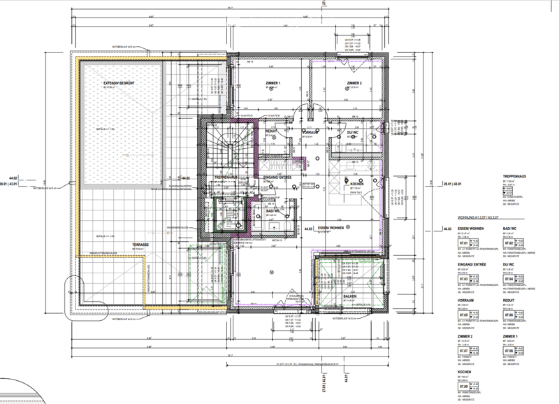 stairs, 2 bedrooms, 1 bathroom, living room, kitchen, entrance, balcony, bathroom, toilet, corridor, basement