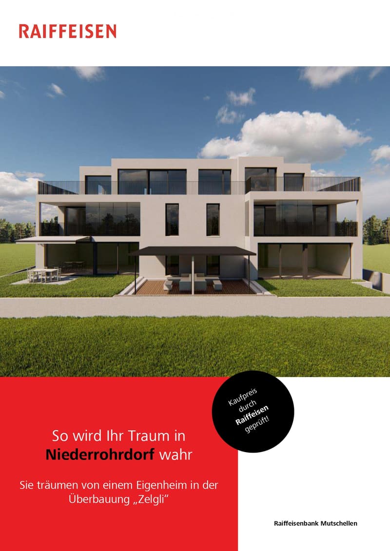 Contemporary design, 3-story house, glass facades, balcony on each floor, driveway with canopy