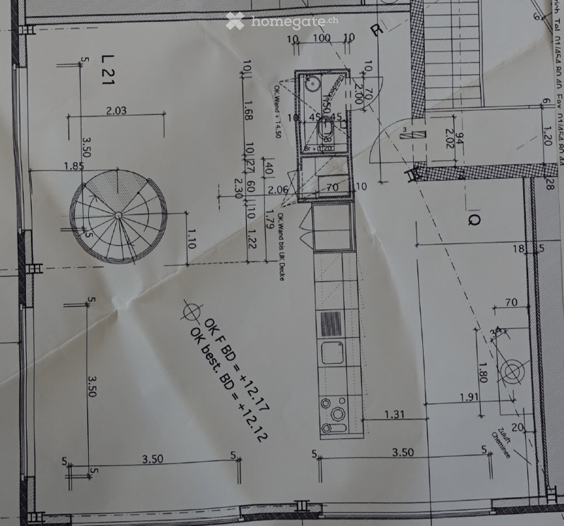 Living room, kitchen, 2 bedrooms, 2 bathrooms, balcony