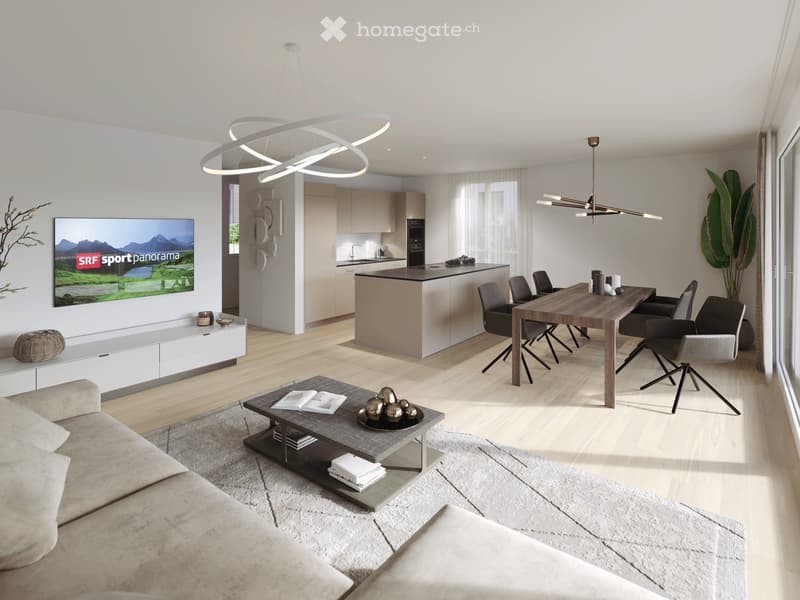 Attraktive 4.5 Zimmer Maisonettewohnung im Dachgeschoss (3)