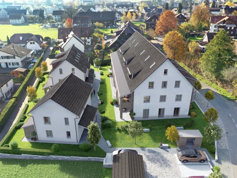 Attraktive 4.5 Zimmer Maisonettewohnung im Dachgeschoss (1)