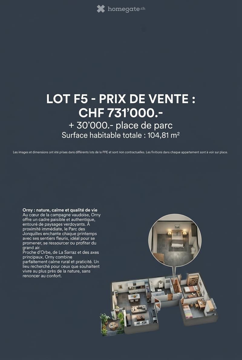 Floor plan of a residential apartment with living room, kitchen, 2 bedrooms, 2 bathrooms, balcony