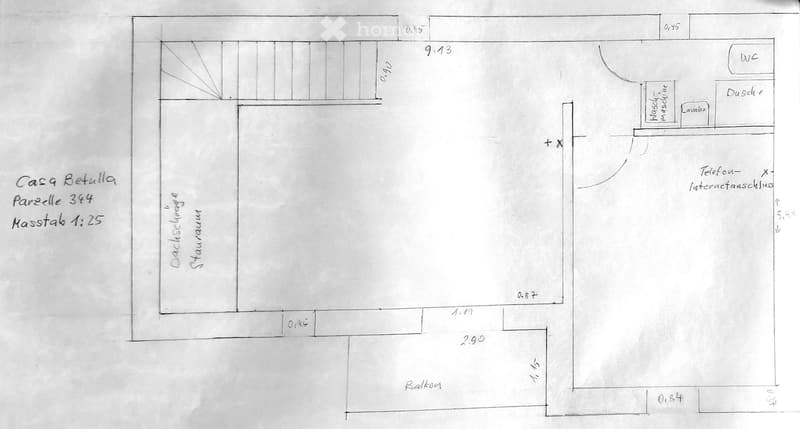 living room, kitchen, 2 bedrooms, 2 bathrooms, balcony
