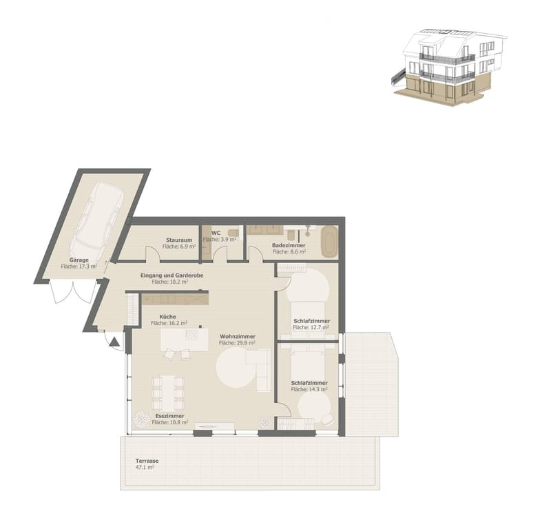 Jurapark Living: Wohnen mit Stil! Noch 2 Wohnungen verfügbar (EG / OG) (4)