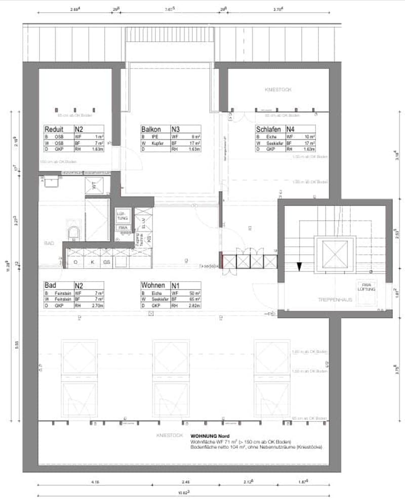 Living room, kitchen, 2 bedrooms, 2 bathrooms, balcony