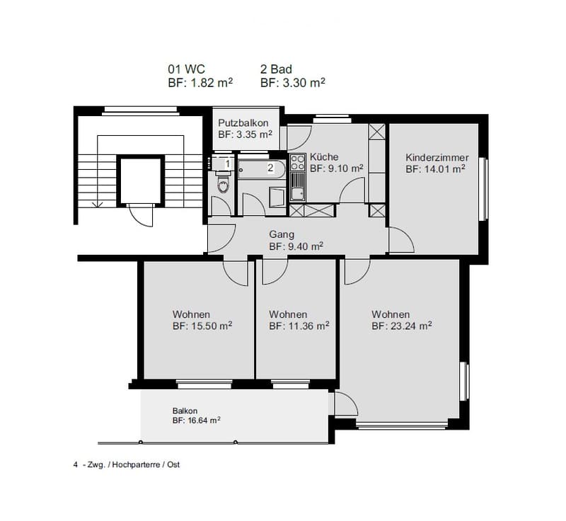 Hochwertig sanierte 4.0-Wohnung im 2. OG in Wattwil (Weitsicht) (18)