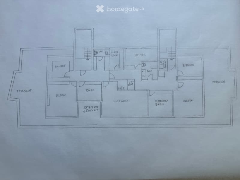 Living room, kitchen, 3 bedrooms, 2 bathrooms, balcony, storage room