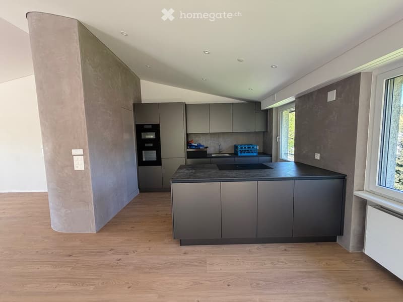 Grosszügige 6.5-Zimmer-Dachwohnung mit Balkon und schöner Aussicht in Tagelswangen (2)
