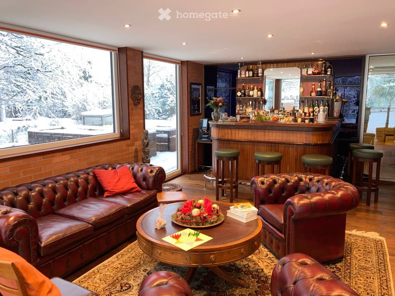Sitzplatz mit Bar