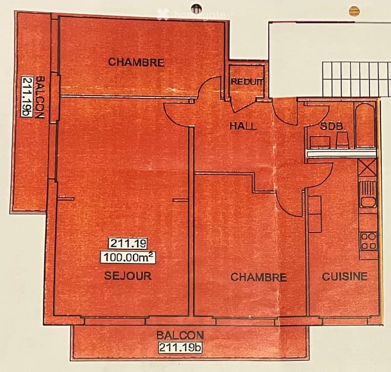 Charmant appartement 3.5pcs dernier étage lumineux dans un quartier calme à 8 min. de la gare (5)