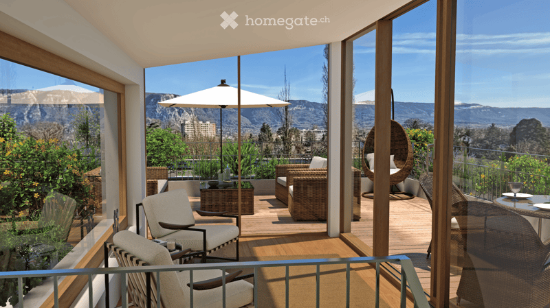 3 Villas neuves avec vue panoramique à Lancy - "Une Oasis à Lancy" (4)