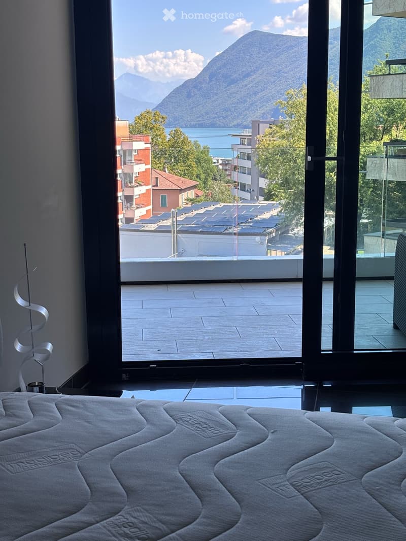 PARADISO - 2.5 arredato con vista lago e sul golfo di Lugano (8)