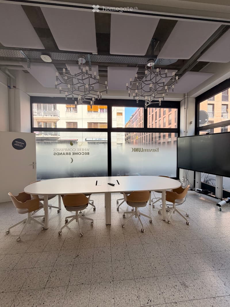 Bureau moderne de 161 m² – Modulable, lumineux et prêt à l’emploi à Plainpalais, Genève (2)