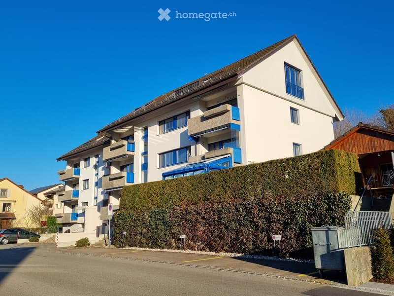 Sonnige 4.5-Zimmer-Dachwohnung mit Balkon in Dornach (1)
