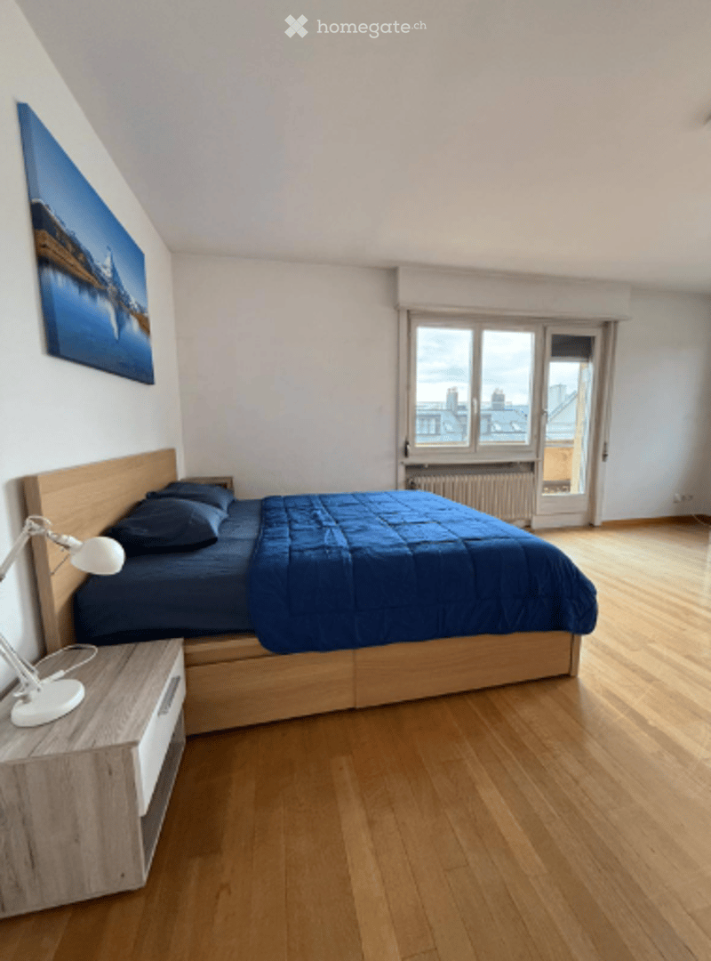 Möbliertes Zimmer in moderner 3-Zimmerwohnung in Zürich-Witikon (1)