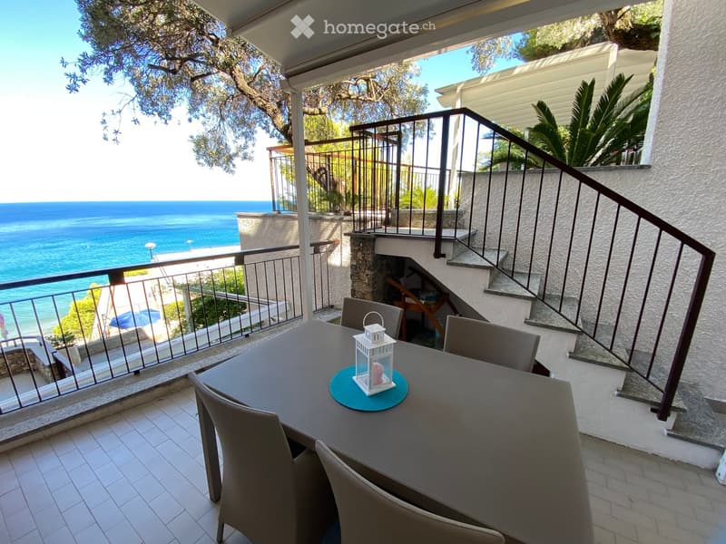 Appartamento con vista mare a Laigueglia – 2.5 locali moderni con balcone (8)