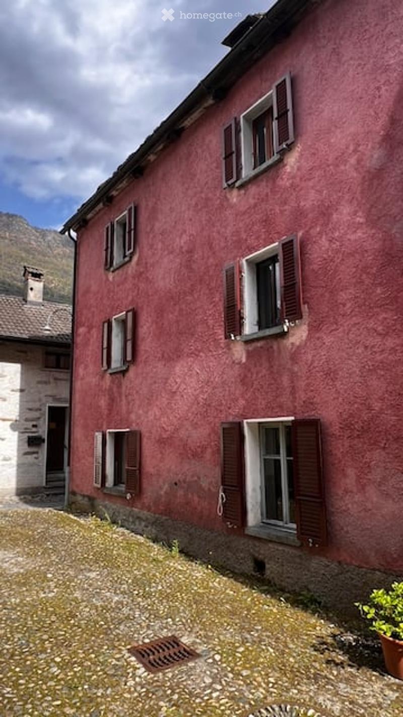 Casa tradizionale ticinese (Lodano-Vallemaggia) - Traditionelles Tessiner Haus (Lodano-Maggiatal) (3)