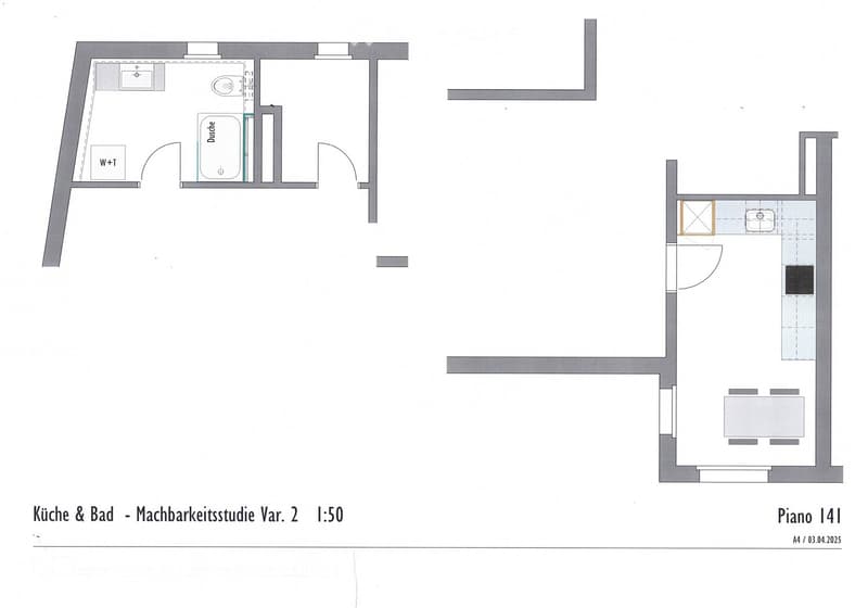 kitchen, bathroom, office, balcony