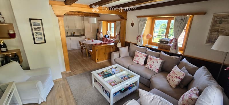 Klosters Alpine Chalet Flat – 103sqm – 3 bed/2bath - Fully Furnished / "ready to move in" (1)