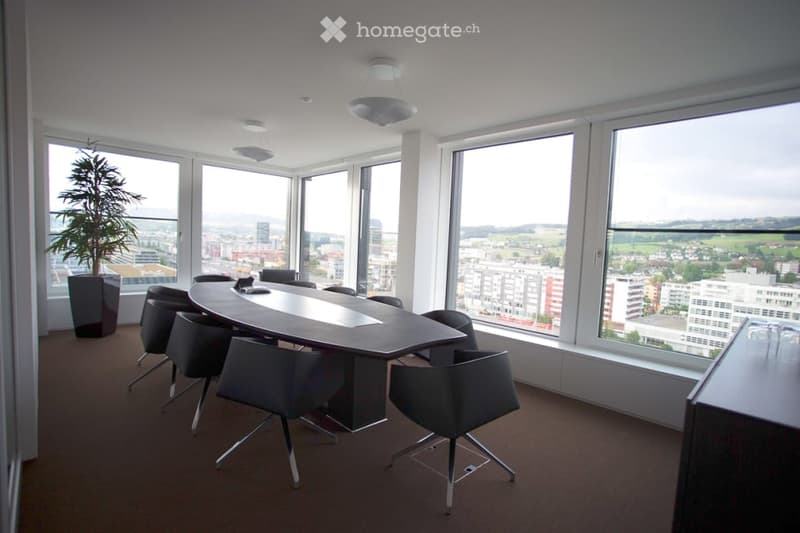 Magical Views Parktower Zug - fully furnished office (12 working places) (8)