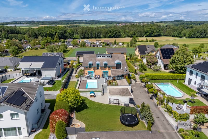 Wohnen mit Pool, Säntisblick und viel Privatsphäre (2)