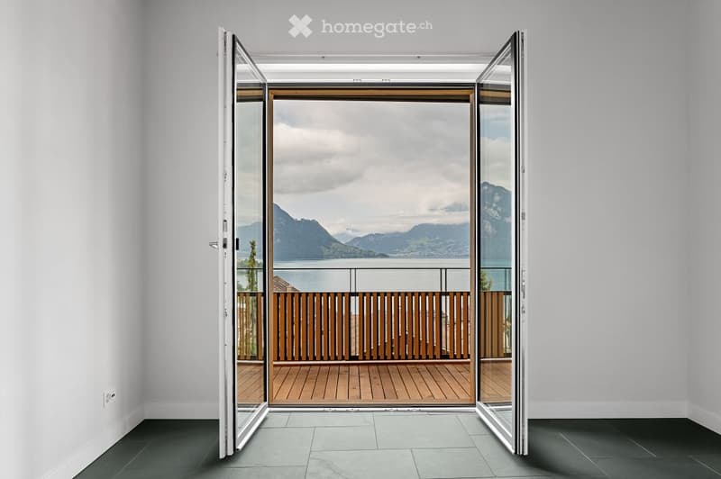 Moderne 4.5-Zimmer-Wohnung mit atemberaubendem See- und Bergblick in Weggis (1)