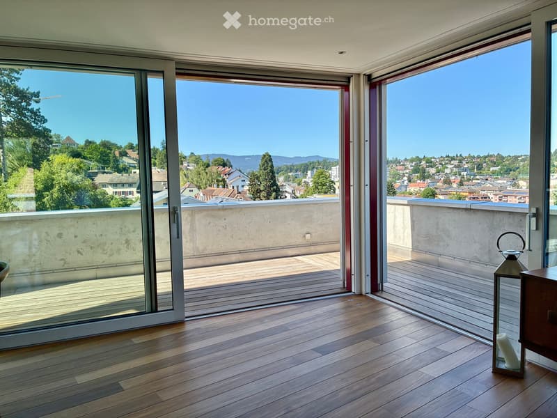 Terrasse mit Aussicht