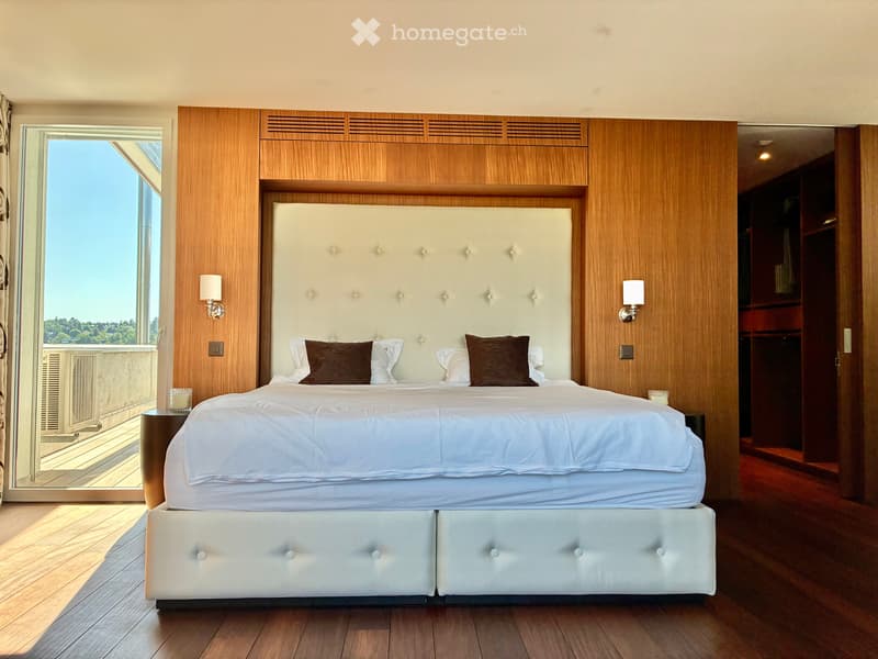 Schlafzimmer mit Klimaanlage