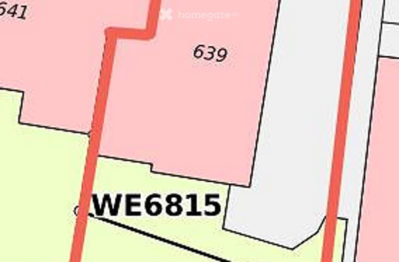 Floor plan showing multiple lots with distinct color coding and labeled sections.