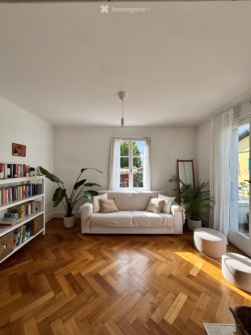 Duplex 6 pièces 130 m² – Jardin, balcon, école en face – CHF 2'500/mois CC (6)
