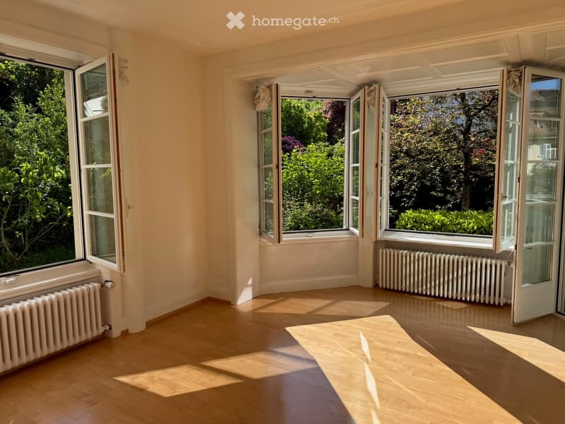 Wohnzimmer im Grünen