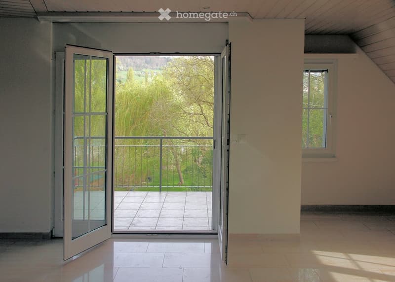 Dachwohnung in Eschenz, grosser Garten, Rheinzugang (10)