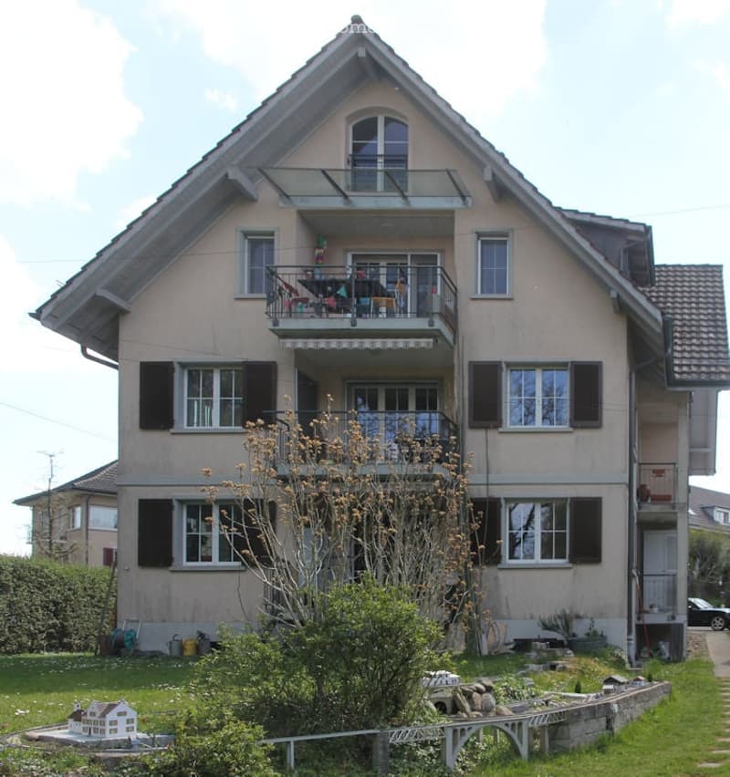 Dachwohnung in Eschenz, grosser Garten, Rheinzugang (2)