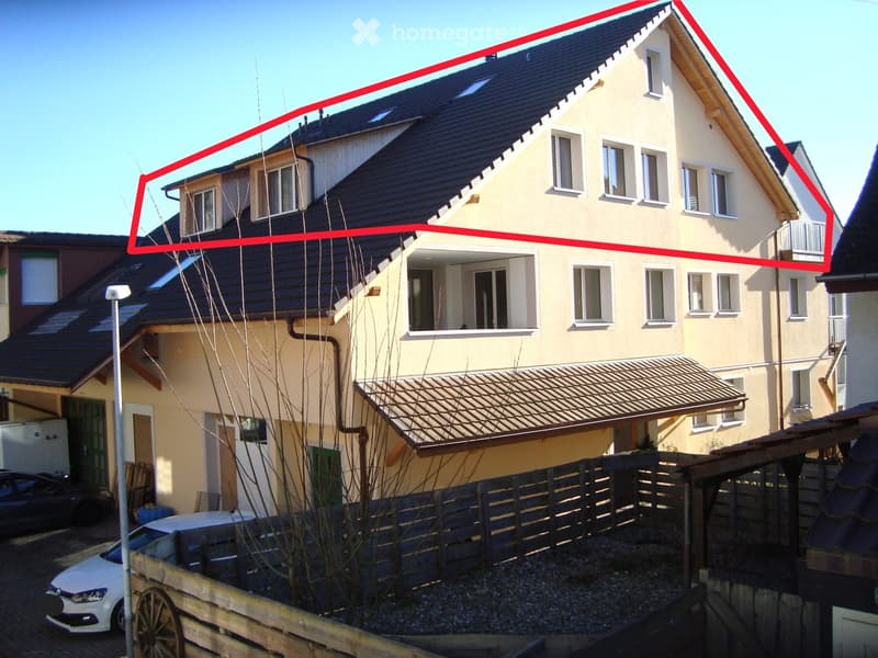 Helle und grosszügige Wohnung im Dorfkern von Beringen (9)