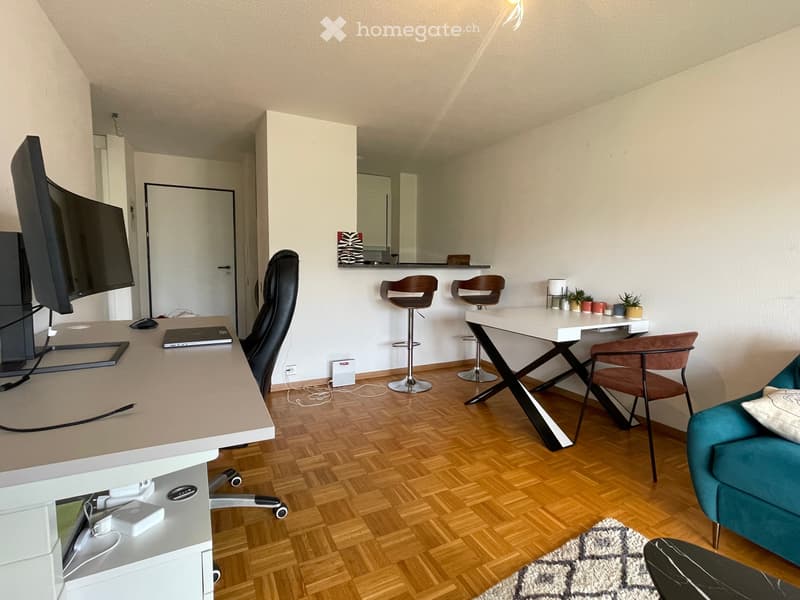 Appartement meublé de 2 pièces à Nyon avec balcon et vue dégagée (2)