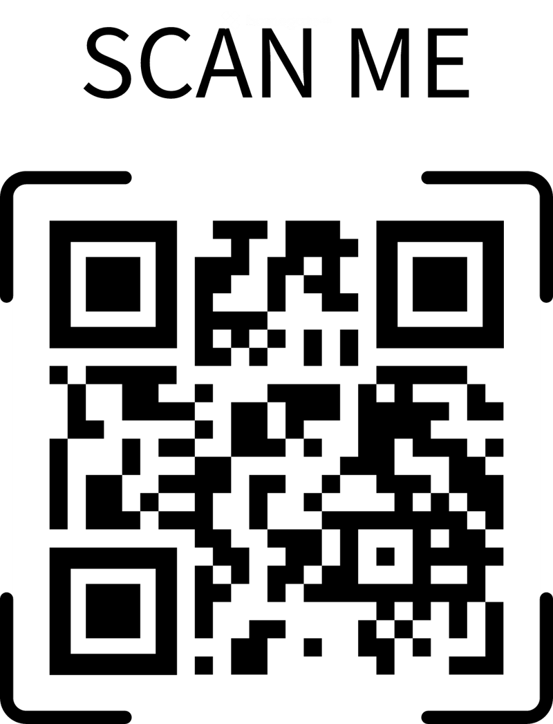 QR code with the text 'SCAN ME' above it.