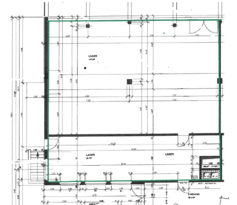 Open floor plan with living room, kitchen, 2 bedrooms, 2 bathrooms, storage room, entrance hall