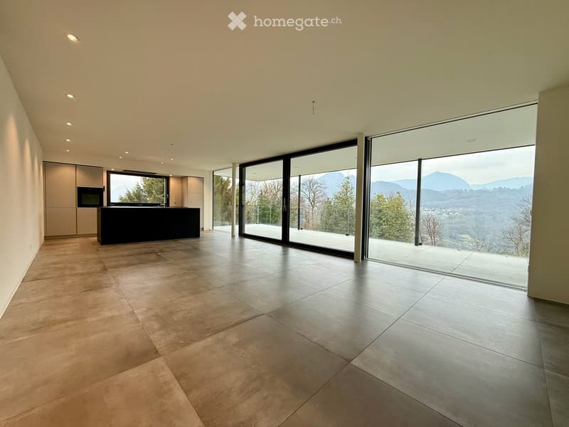 Appartamento moderno di 3.5 locali con grande terrazzo e giardino - in Collina d'oro (5)
