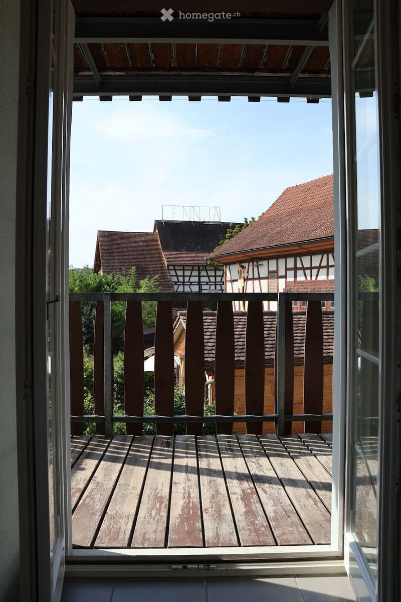 Grosszügige Wohnung in historischem Riegelhaus (20)