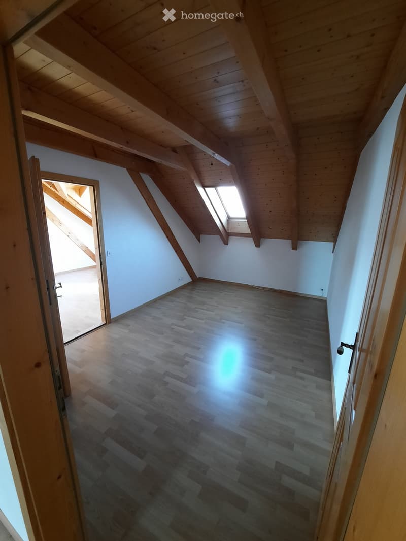 Schöne 3.5 Zimmer Wohnung mit grosser Dachterrasse und Galerie in Rottenschwil (6)