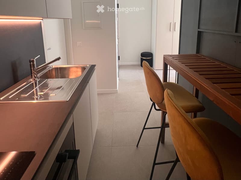 Lugano – monolocale design nuovo, arredato e mai abitato a 3 min dall’Università (9)