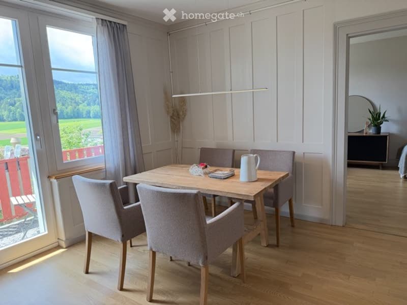 Lässige 3.5 Zimmer-Wohnung am Südhang von Elgg in historischem Gebäude (5)