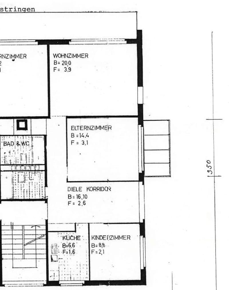 Floor plan showing a 2-room apartment with a living room, bedroom, kitchen, children's room, and bathroom.