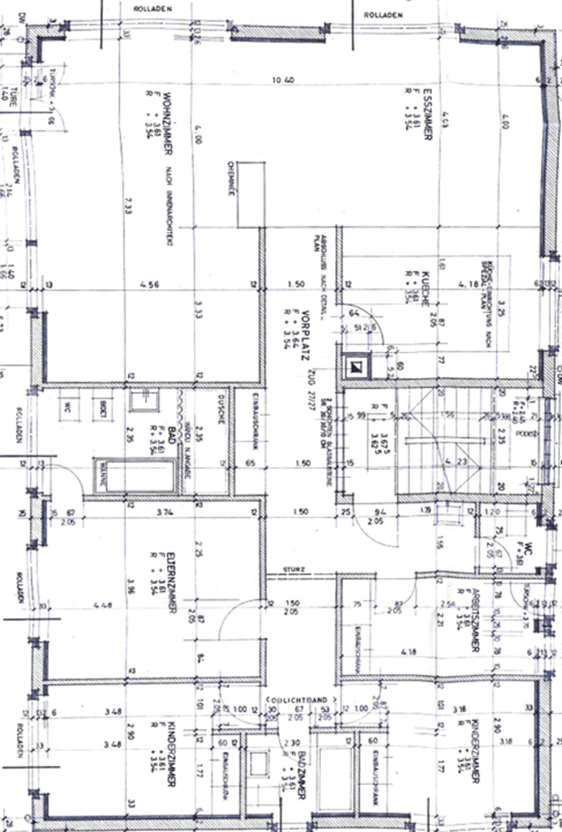 Floor plan of a multi-room residential space, including living room, kitchen, bedrooms, bathrooms, and hallway.