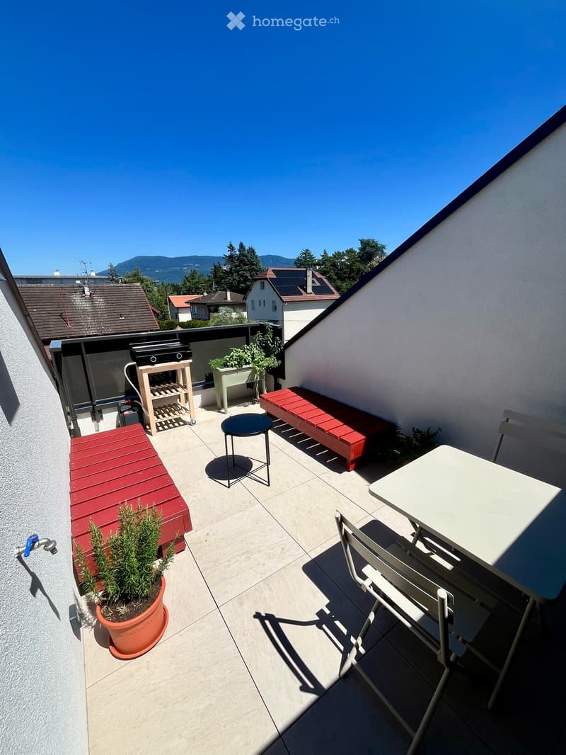 Duplex 5 pièces neuf avec 2 terrasses - aux portes de Genève (Mon Idée) (14)