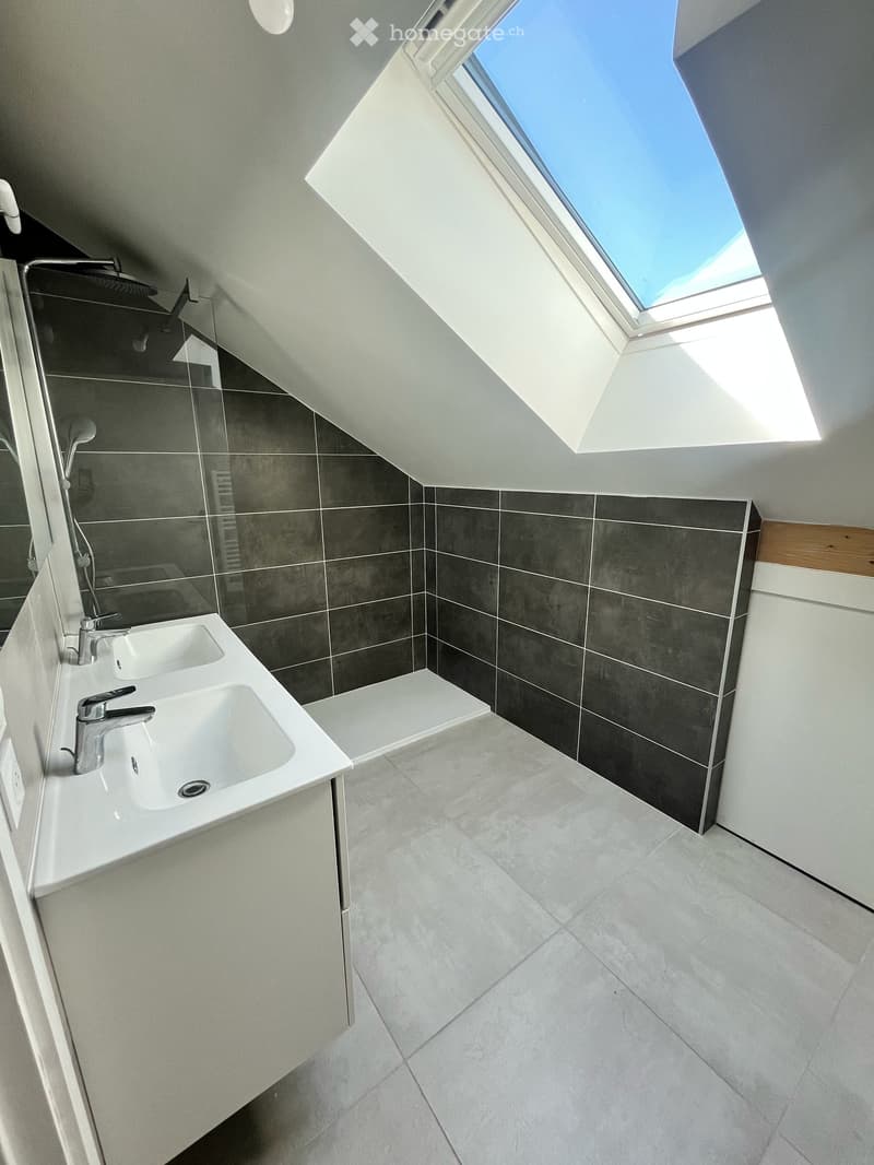 Duplex 5 pièces neuf avec 2 terrasses - aux portes de Genève (Mon Idée) (13)
