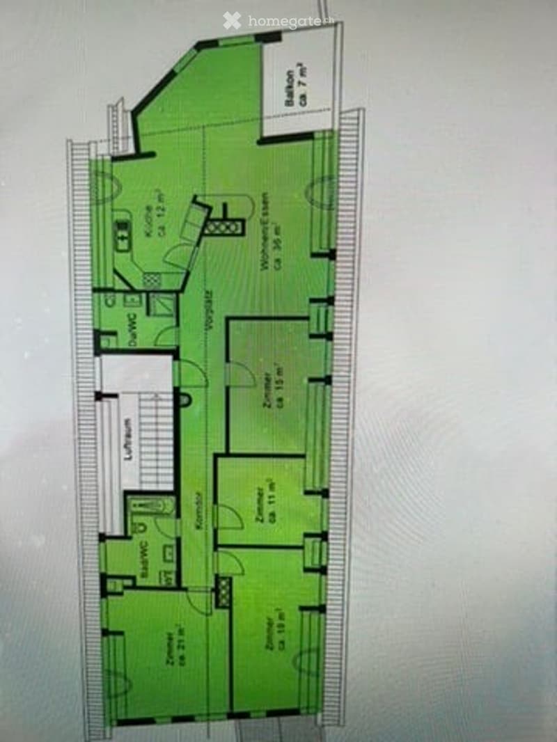 entrance, living room, kitchen, bedroom, bathroom, office, balcony