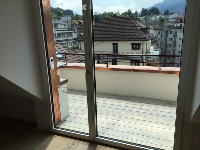 Moderne 2.5-Zimmer-Dachwohnung mit Bergblick an der Brünigstrasse in Luzern (3)