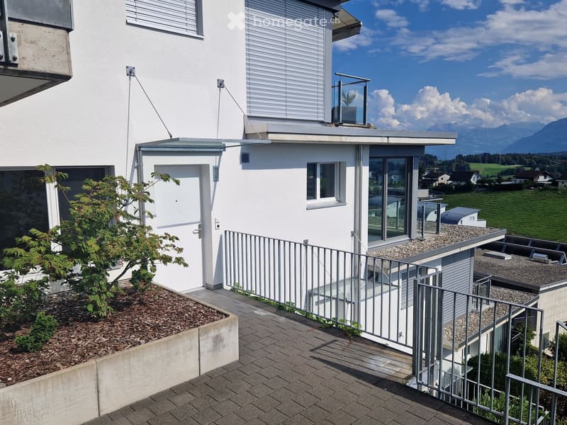 Aussenansicht Wohnungseingang