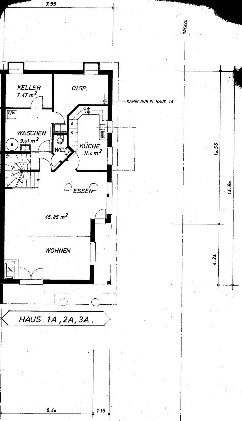 {"type":"Floor plan","description":"Living room, Kitchen, Washing room, Keller (cellar)"}